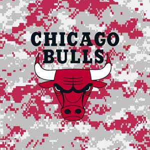 NBA Chicago Bulls Digi Camo Playstation 3 & PS3 Skin